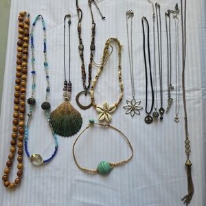 Boho Necklace Bundle Lot 13 | Mixed Delicate Fashion Jewelry